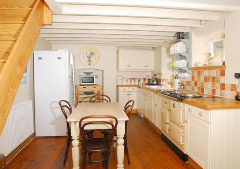 The kitchen @ Lyndale Cottage, Kingsand