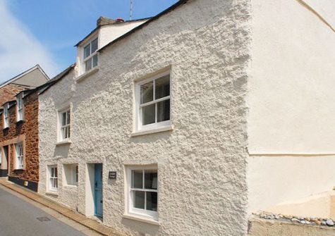 Outside Lyndale Cottage, Kingsand