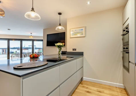 The kitchen at Lyndhurst, Woolacombe