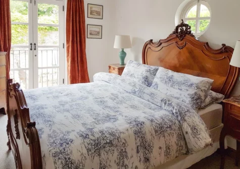 Bedroom #1 at Lynton Cottage, Combe Martin