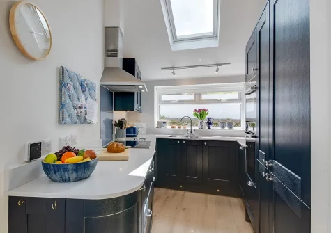 The kitchen at Lynton, Polruan