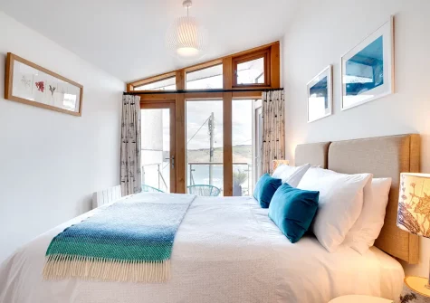 Bedroom #1 at Lynton, Polruan