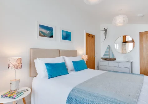 Bedroom #1 at Lynton, Polruan