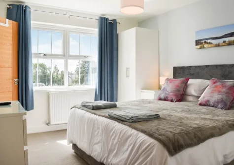 Bedroom #1 at Magnolia Cottage, Appledore