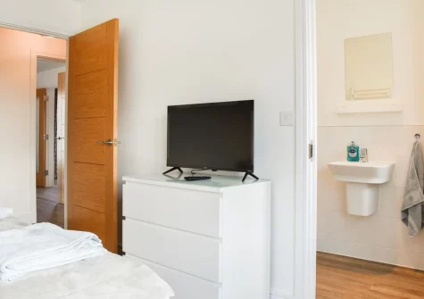 Bedroom #1 at Magnolia Cottage, Appledore