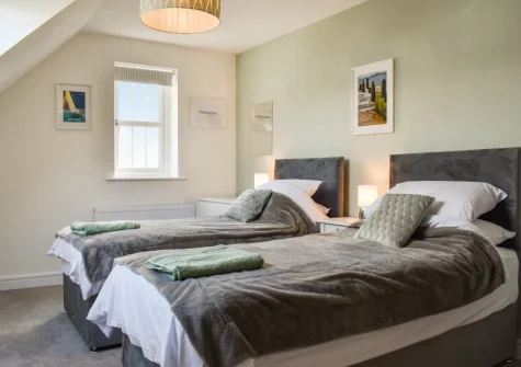 Bedroom #2 at Magnolia Cottage, Appledore