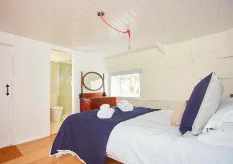 Bedroom #1 at Magpie Cottage, St Teath