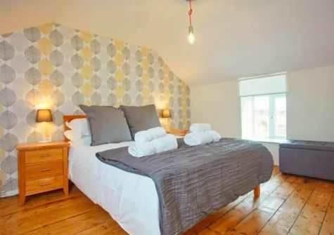 Bedroom #2 at Magpie Cottage, St Teath