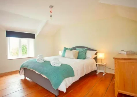 Bedroom #3 at Magpie Cottage, St Teath
