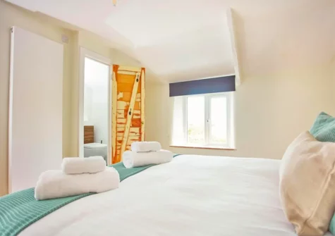 Bedroom #3 at Magpie Cottage, St Teath