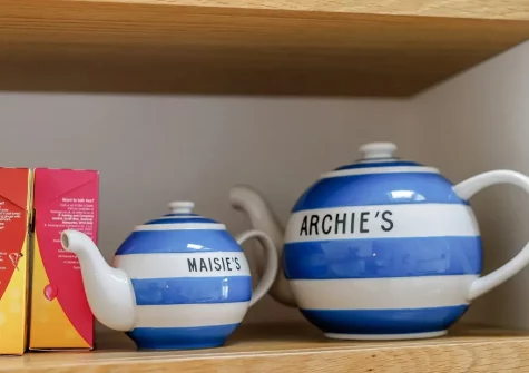 The kitchen at Maisie's, Appledore