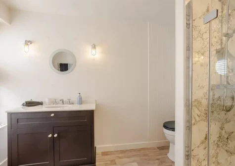 Bedroom #2 en-suite shower room at Maisie's, Appledore