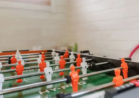 The garden studio & games room at Maisie's, Appledore