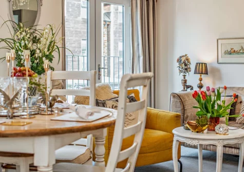 The dining area at Maison Brun, Charlestown