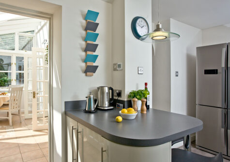 The kitchen at Mallock, Cockington Cottages, Cockington