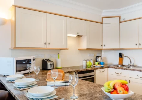The kitchen & dining area at Manor House, Looe