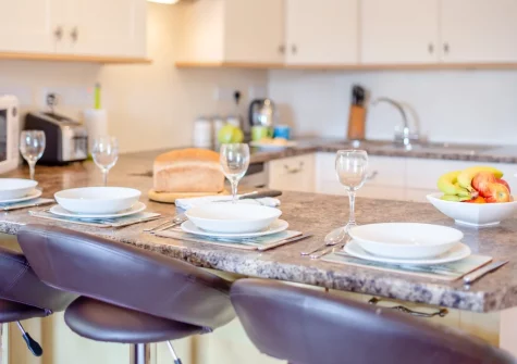 The kitchen & dining area at Manor House, Looe