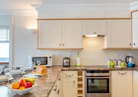 The kitchen at Manor House, Looe