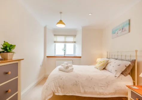 Bedroom #1 at Manor House, Looe