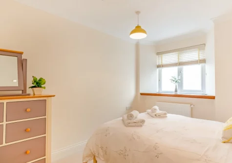 Bedroom #1 at Manor House, Looe