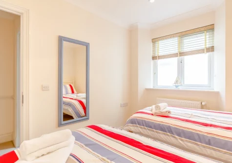 Bedroom #2 at Manor House, Looe