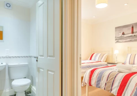 Bedroom #2 at Manor House, Looe