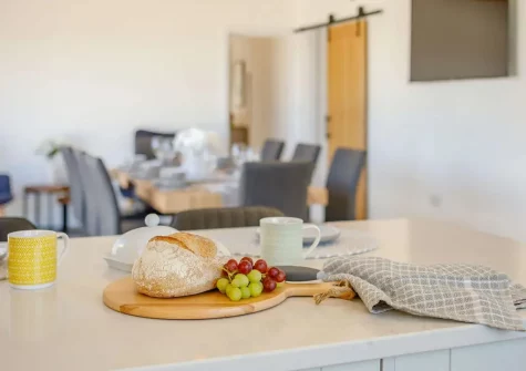 The kitchen at Manor Meadows, Radnor