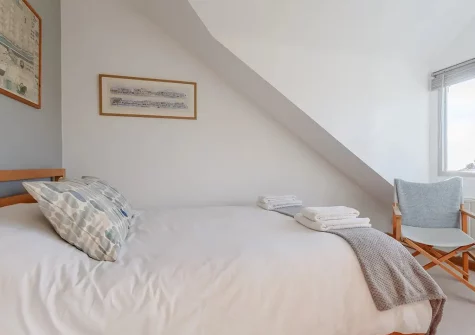 Bedroom #2 at March House, Wembury