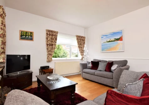 The living room at Marily Cottage, Honiton