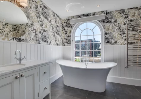 Bedroom #2 en-suite bathroom at Marine Villa, Padstow