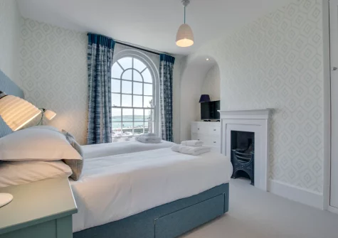 Bedroom #4 at Marine Villa, Padstow