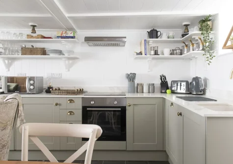 The kitchen at Mariners Cottage, Mousehole