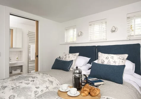 Bedroom #1 at Mariners Cottage, Mousehole