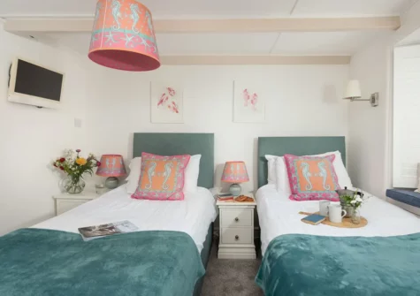 Bedroom #3 at Mariners Cottage, St Ives