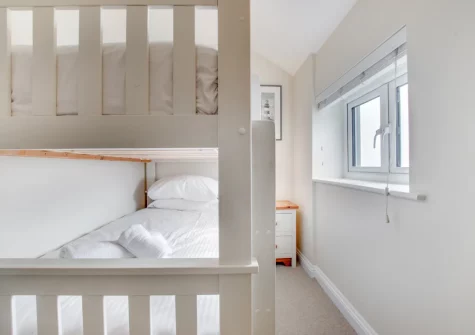 Bedroom #2 at Mariners II, Porthleven
