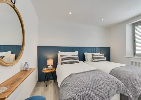 Bedroom #2 at Mariners View, Padstow