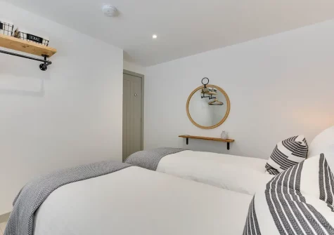 Bedroom #2 at Mariners View, Padstow