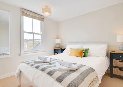Bedroom #1 at Mario House, St Ives