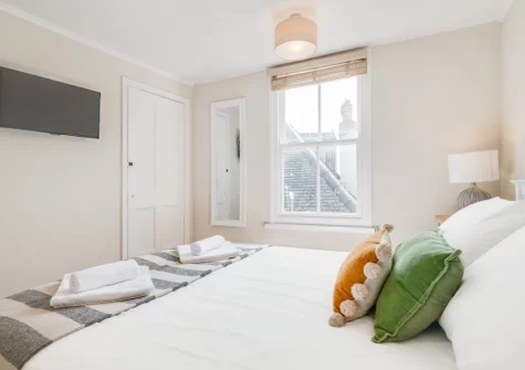 Bedroom #1 at Mario House, St Ives