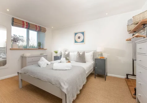 Bedroom #1 at Maris Cottage, St Agnes