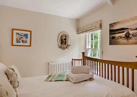Bedroom #2 at Marks Cottage, Buck's Mills