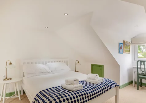 Bedroom #1 at Marmaduke Cottage, Fowey