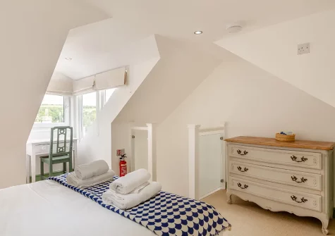 Bedroom #1 at Marmaduke Cottage, Fowey