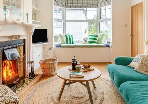 Marmaduke Cottage, Fowey is a stylish three-bedroom retreat in Cornwall's enchanting fishing village. Enjoy stunning bay windows, harbour glimpses, charming outdoor spaces, and easy access to coastal adventures and historic attractions.