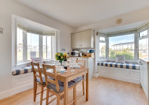 The kitchen & dining area at Marnie's View, Sidmouth