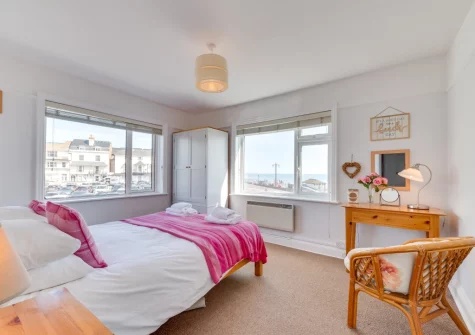 Bedroom #1 at Marnie's View, Sidmouth