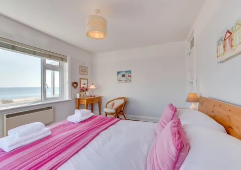 Bedroom #1 at Marnie's View, Sidmouth