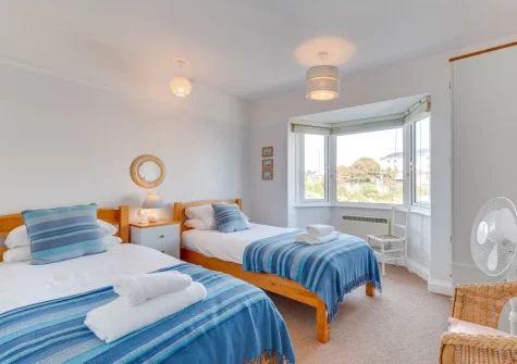 Bedroom #2 at Marnie's View, Sidmouth