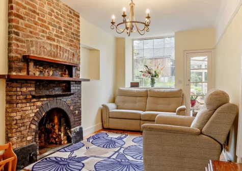 The cozy snug at Marquis House, Gulworthy