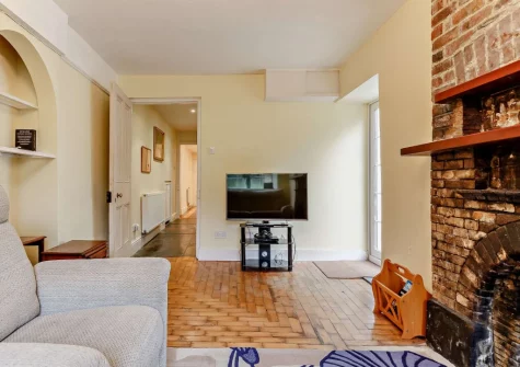 The cozy snug at Marquis House, Gulworthy